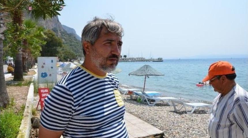 &Ouml;ren&rsquo;de Kayıp Şahıs Denizde Aranıyor