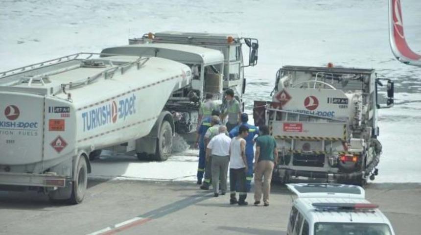 20 Ton Yakıt Aprona Yayıldı