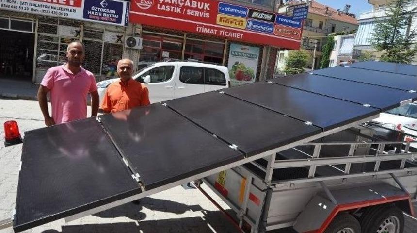 &Ccedil;obanların Şarj Problemine G&uuml;neş Enerjili &Ccedil;&ouml;z&uuml;m