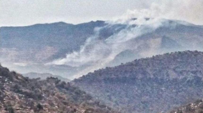 Askeri Birliğe Saldırı Sonrasında Helikopter Ve Savaş U&ccedil;akları B&ouml;lgeyi Ateş Altına Aldı