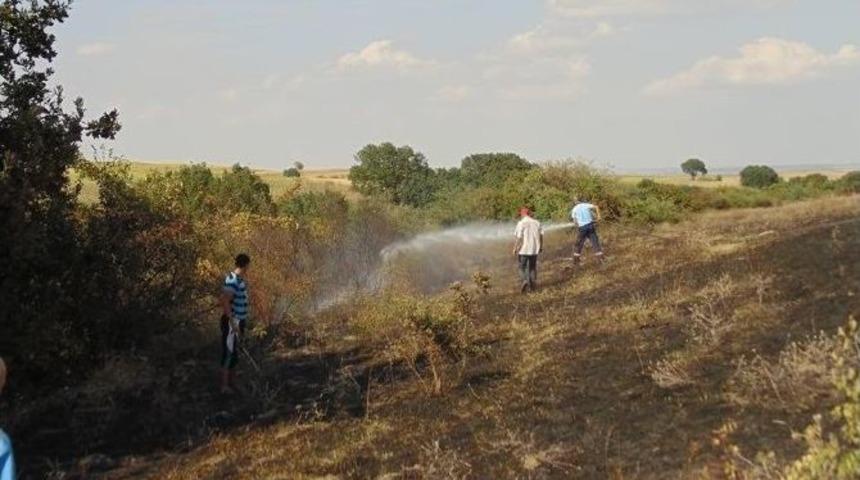 Tekirdağ&rsquo;da Mera Yangını