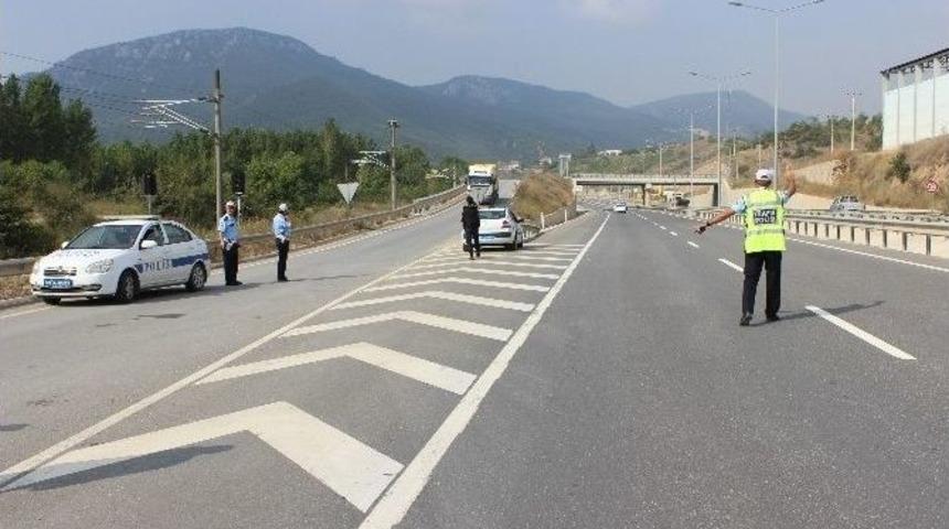 Bilecik &Ccedil;evre Yollarında G&uuml;venlik Tedbirleri Arttırıldı