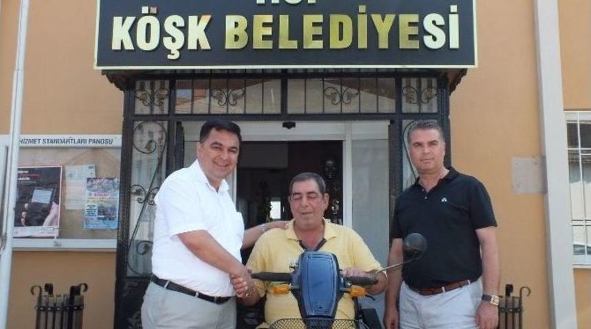 -başkan Kılın&ccedil;, Engellileri Sevindirmeye Devam Ediyor