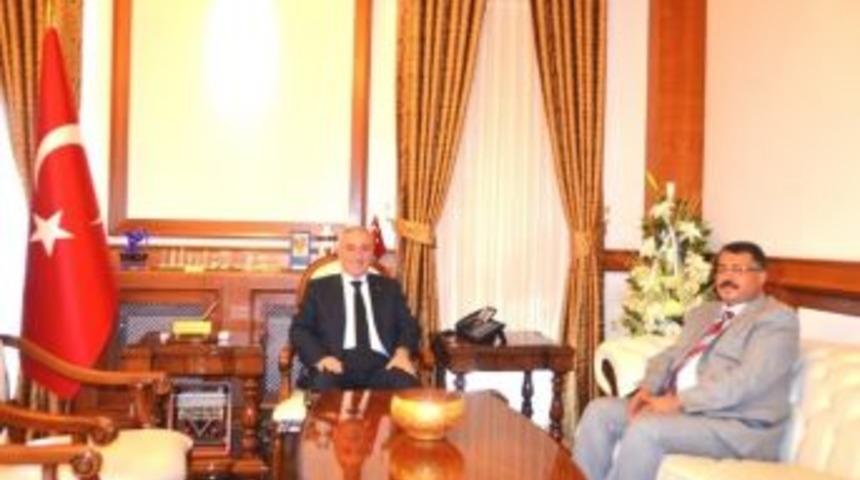 Yeni Başsavcı Yılmaz, Vali Kam&ccedil;ı&rsquo;yı Ziyaret Etti