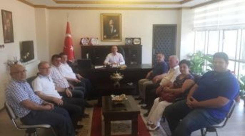 Kaymakamı Ziyaret Ettiler