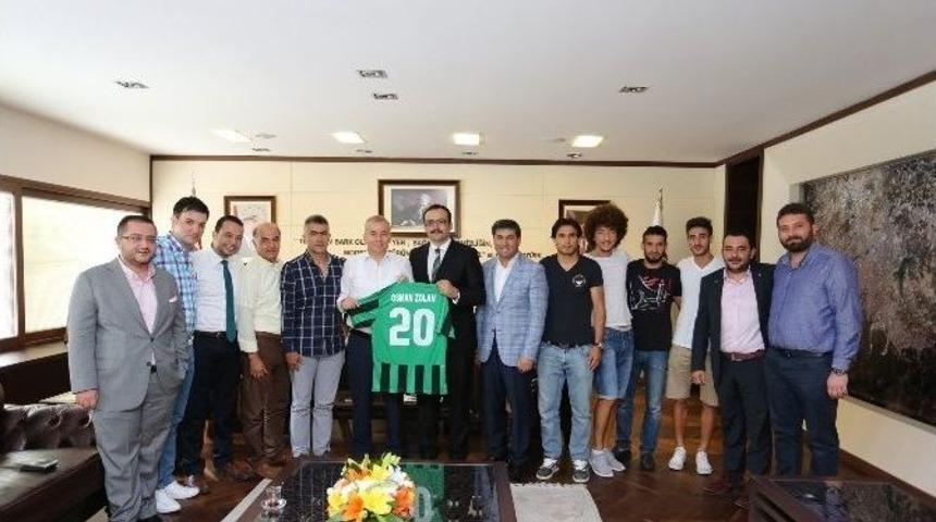 Denizlispor&rsquo;dan Başkan Zolan&rsquo;a Ziyaret