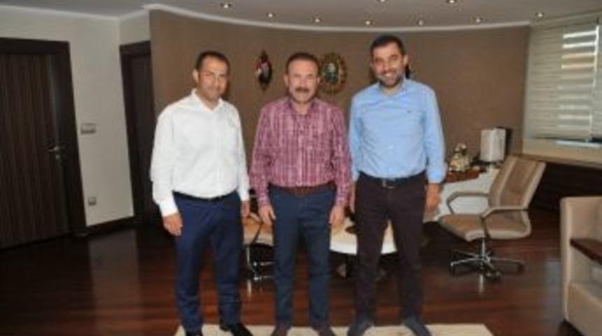 Ticaret Odası Başkanı &Ouml;zdağ Başkan Doğan&rsquo;ı Ziyaret Etti