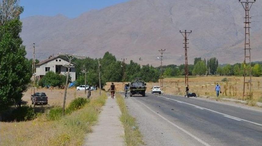 Tunceli&rsquo;de Polise Bomba Y&uuml;kl&uuml; Ara&ccedil;la Saldırının Ardından