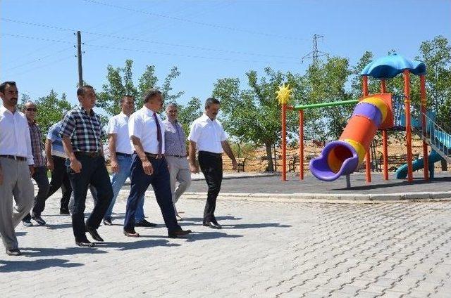 Gürkan, Yarımcahan’da Çalışmaları Yerinde İnceledi