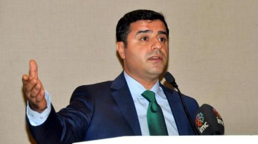 Demirtaş: Eller Tetikten &Ccedil;ekilmelidir, Bu Saatte Barışı Hemen Istiyoruz