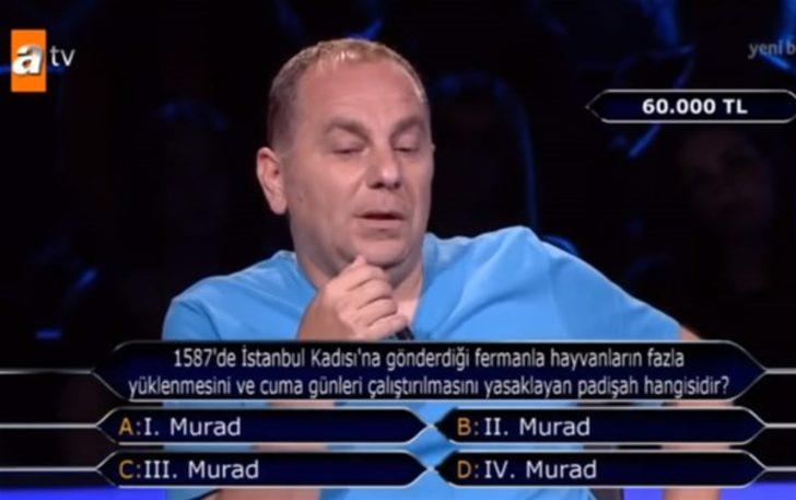 Kim Milyoner Olmak İster'in unutulmaz soruları  G3