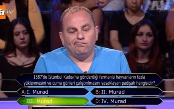 Kim Milyoner Olmak İster'in unutulmaz soruları  G4