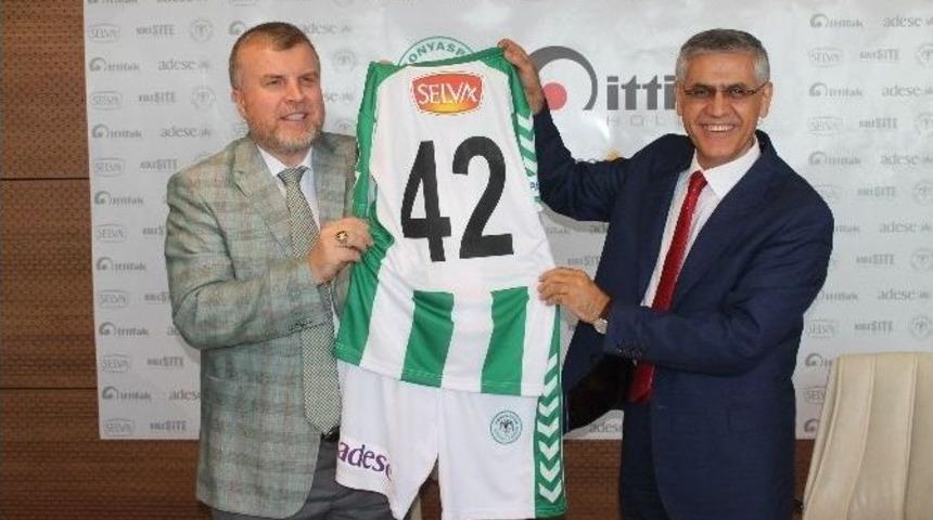 Torku Konyaspor, İttifak Holding İle Yeniden Sponsorluk Anlaşmasına Vardı