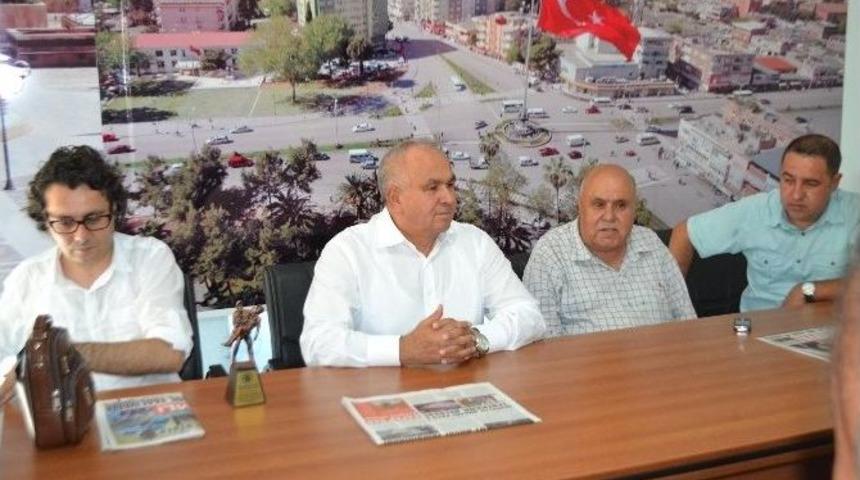 Erdemli Belediye Başkanı M&uuml;kerrem Tollu, Ogc&rsquo;yi Ziyaret Etti
