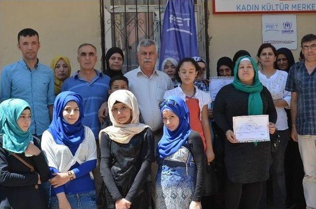 Viranşehir Ret Vakfı Öğrencileri İlk Sertifikalarını Aldı