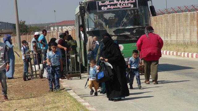 Bayram ziyaretine giden 49 bin Suriyeli döndü