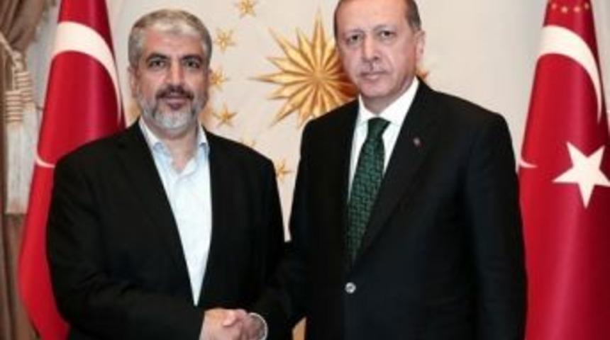 Cumhurbaşkanı Erdoğan, Hamas Lideri Meşal&rsquo;i Kabul Etti
