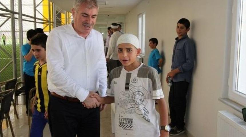 Başkan Memiş, &Ccedil;ocukların Heyecanına Ortak Oldu