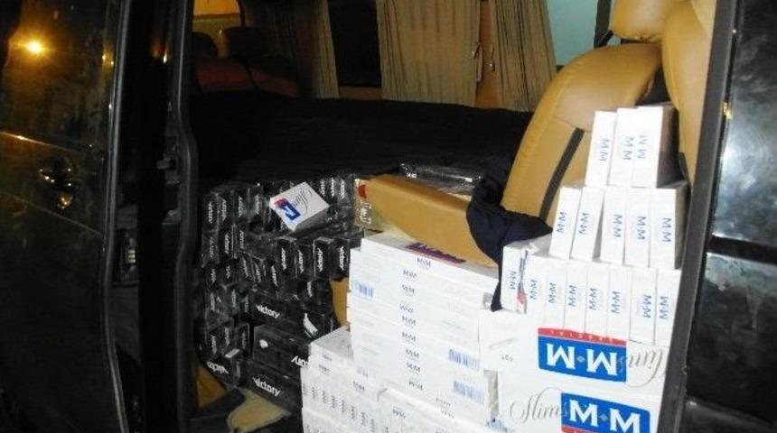 Elazığ&rsquo;da 17 Bin Paket Ka&ccedil;ak Sigara Yakalandı