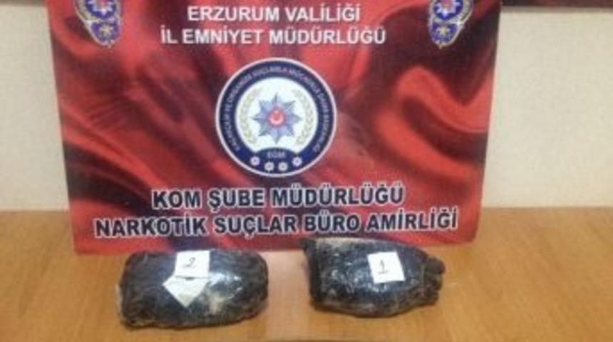 Erzurum&rsquo;da 1 Kilo 35 Gram Eroin Ele Ge&ccedil;irildi