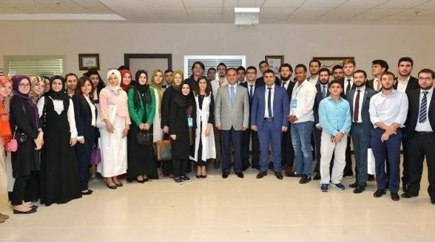 Tügva’lı Genç Diplomatlar Ytb’yi Ziyaret Etti