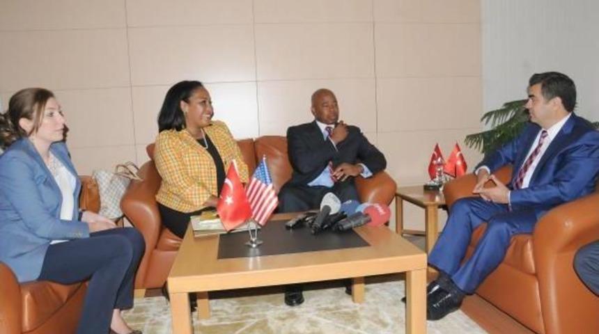 Brooklyn Belediye Başkanı Eric Adams, Kayseri'de Temaslar Yaptı