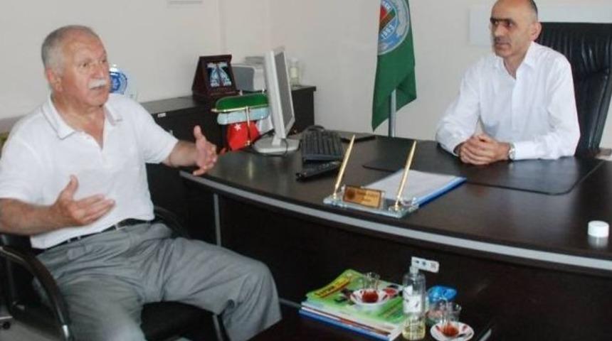 Chp Giresun Milletvekili B&uuml;lent Bektaşoğlu&rsquo;ndan Ziraat Odası&rsquo;na Ziyaret