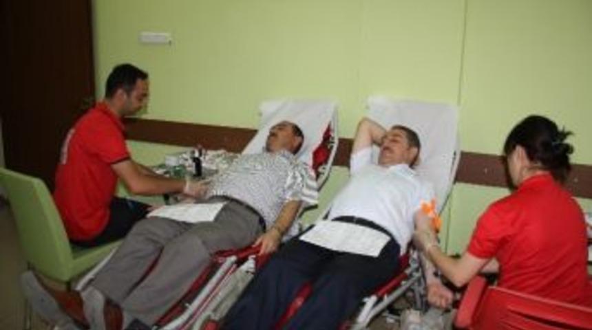 Orman B&ouml;lge M&uuml;d&uuml;rl&uuml;ğ&uuml; Personelinden Kan Bağışı Kampanyası