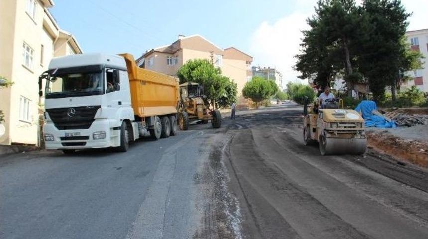Kdz. Ereğli Belediyesi Mahalle Yollarını Asfaltlıyor