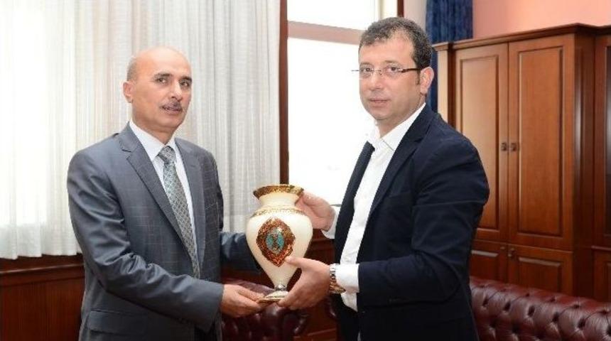 Başkan İmamoğlu&rsquo;dan Yeni Kaymakama Ziyaret