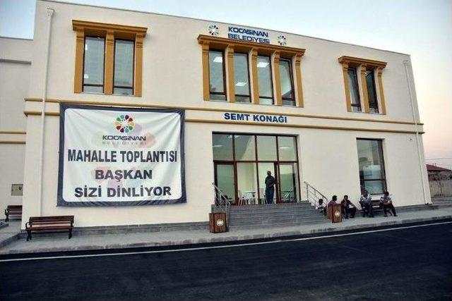 Kocasinan&rsquo;dan &rsquo;başkan Sizi Dinliyor&rsquo; Toplantısı 1