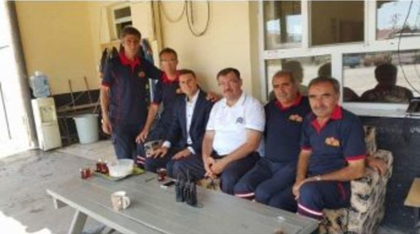İtfaiye Dairesi Başkanından Kulu İtfaiyesi&rsquo;ne Ziyaret
