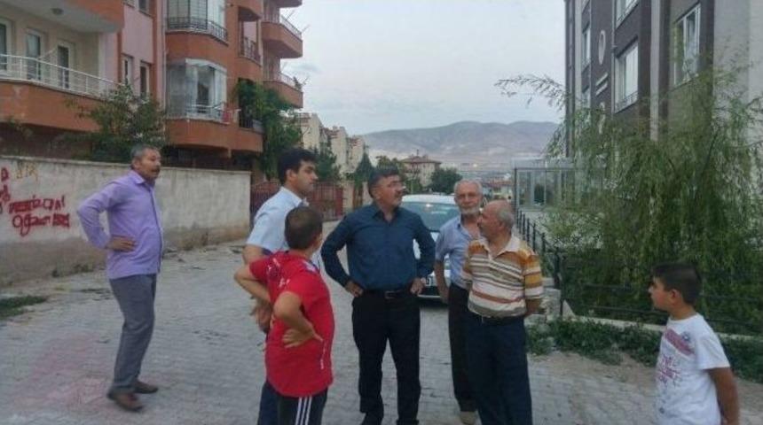 Belediye Başkanı Akdoğan Mahallelinin Sorunlarını Dinledi