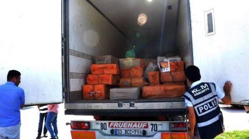 121 Bin Paket Ka&ccedil;ak Sigara Ele Ge&ccedil;en Tır'ın Şof&ouml;r&uuml; Tutuklandı
