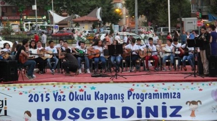 Bilgi Evi Yaz Kursları Finali G&ouml;z Doldurdu