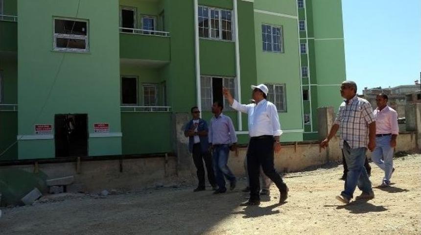 Başkan Fadıloğlu Zeytinli Konutlarını İnceledi