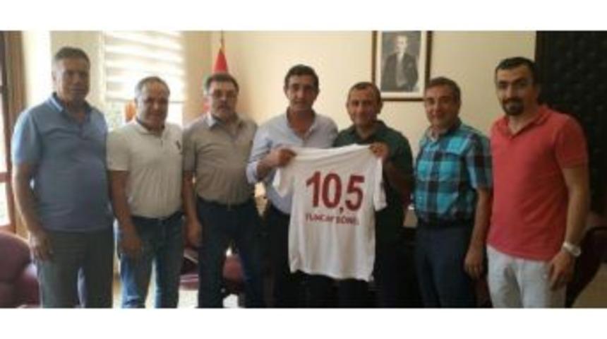 Bandırmaspor&rsquo;Dan Kaymakam Sonel&rsquo;E Ziyaret