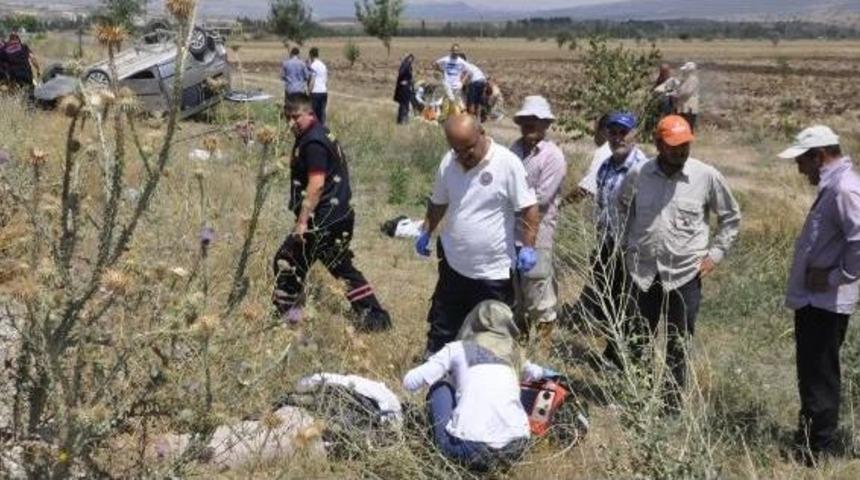 Seydişehir&rsquo; De Trafik Kazası: 1&Ouml;l&uuml;, 5 Yaralı