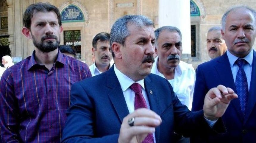 Destici: &ldquo;eğer Erken Se&ccedil;im Olursa Milletvekilleri Aldıkları Maaşları İade Etsinler&rdquo;