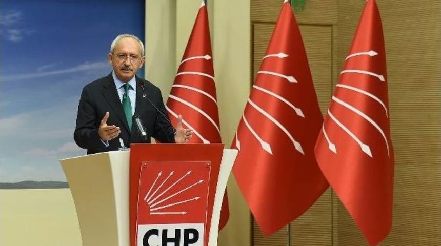 Chp Genel Başkanı Kemal Kılı&ccedil;daroğlu: