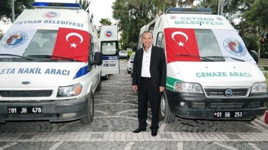 Ceyhan Belediyesi Yeni Hasta Ve Cenaze Nakil Ara&ccedil;larını Hizmete Sundu