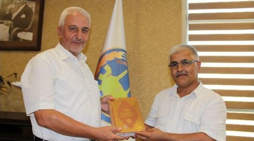 İhlastan Şutso Başkanı Ertekin’e Ziyaret