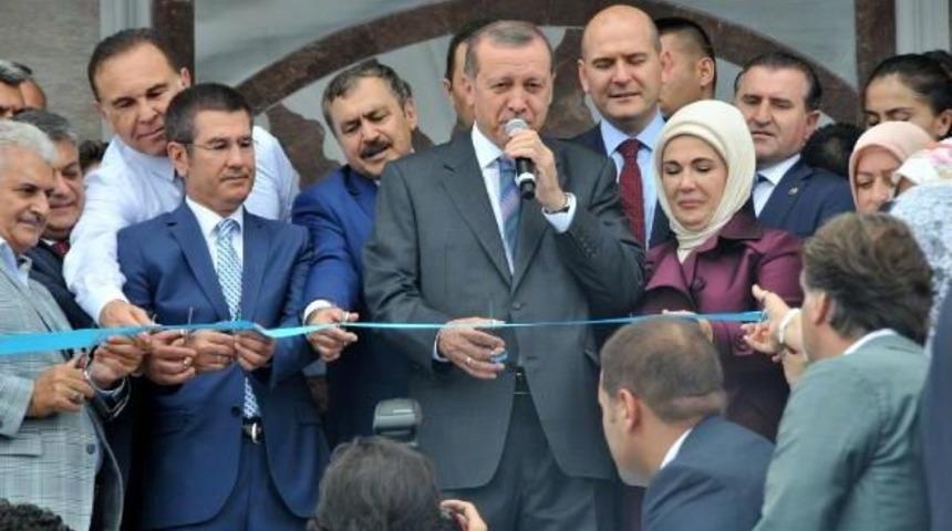 Cumhurbaşkanı Erdoğan Kıbledağı Camisinin A&ccedil;ılışını Yaptı