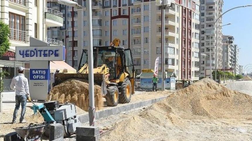 Fahri Kayahan&rsquo;da Cadde Ve Sokak D&uuml;zenleme &Ccedil;alışmaları