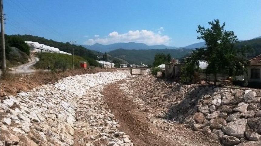 Kumluca &Uuml;leşik Deresi Islah &Ccedil;alışmaları