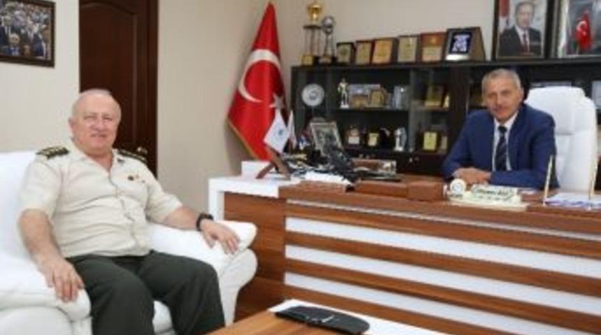 Albay Şimşiroğlu&rsquo;ndan Dişli&rsquo;ye Veda Ziyareti