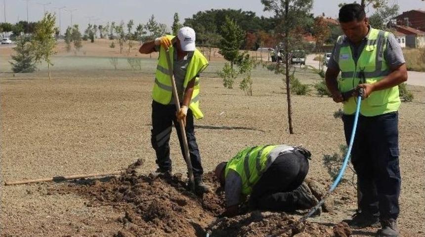B&uuml;y&uuml;kşehir&rsquo;den Şarh&ouml;y&uuml;k Mahallesine Park