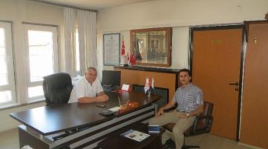 Kosgeb İl M&uuml;d&uuml;r&uuml; Kadir Er, Tso Başkanı Levent&rsquo;i Ziyaret Etti