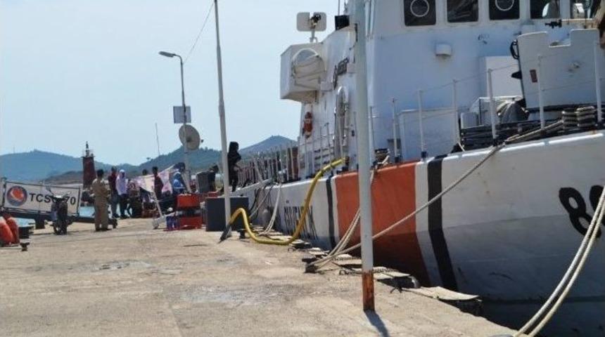 Ayvalıkta 69 Ka&ccedil;ak G&ouml;&ccedil;men Yakalandı