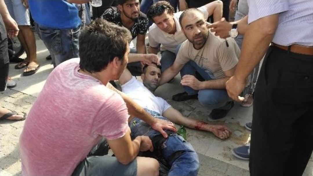 Salihli&rsquo;de Silahlı Yaralama